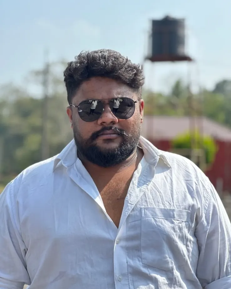 Vishal Vinod, Founder Portrait of Vishal Vinod, founder of Iheka Security Services, a security agency in Bangalore